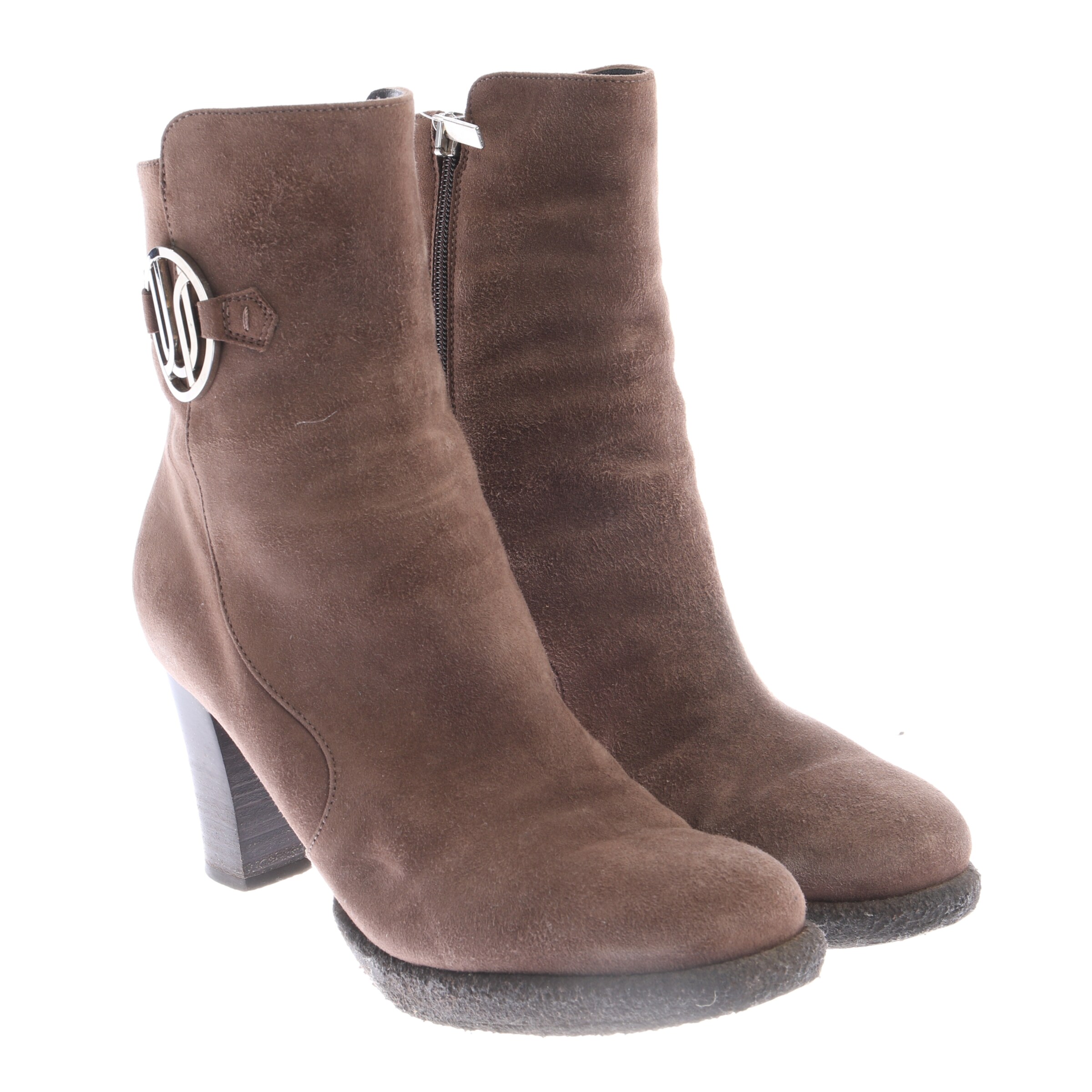 Unützer Stiefeletten 40 in Braun: Vorderseite