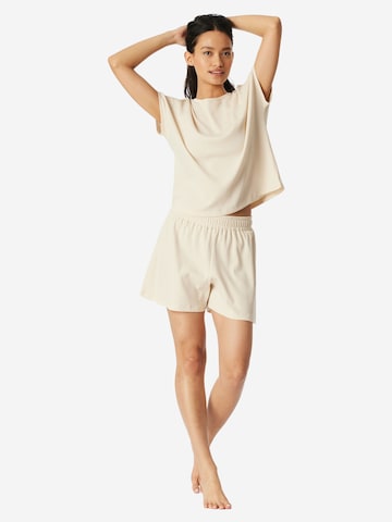 Pyjama 'Casual Feel' SCHIESSER en blanc