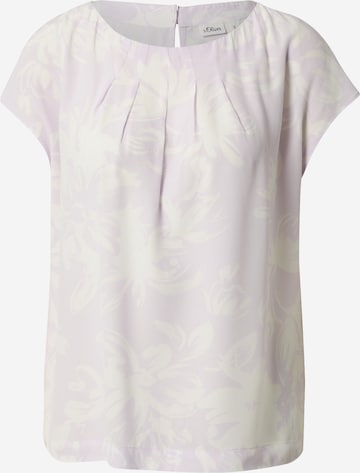 s.Oliver BLACK LABEL - Blusa em roxo: frente