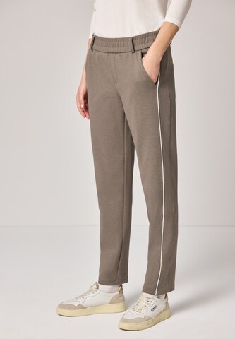 STREET ONE Slim fit Pants in Brown: front