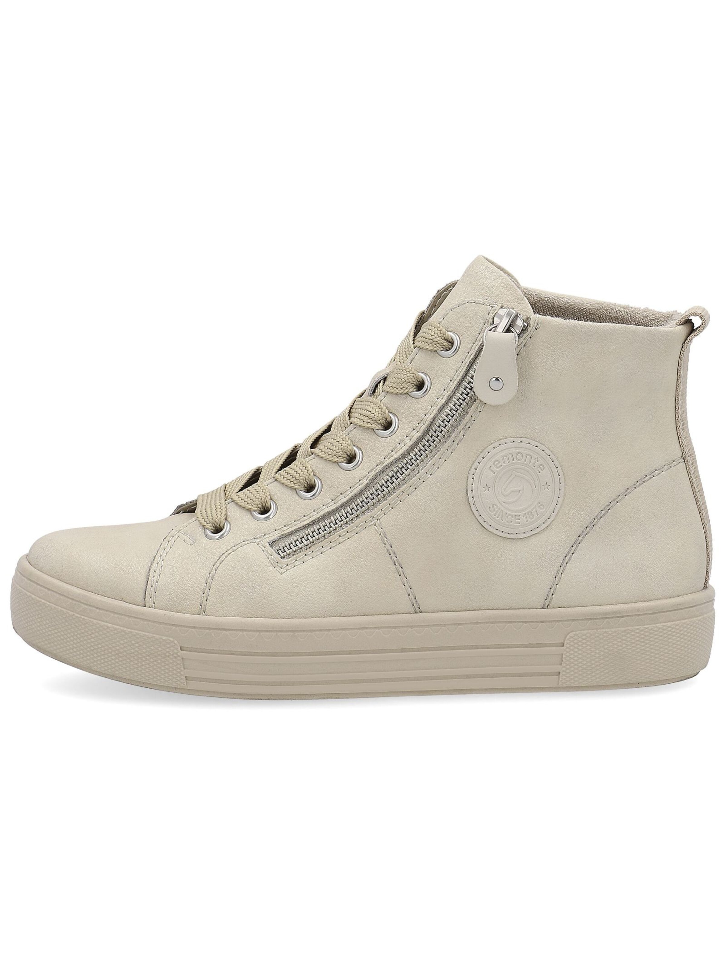 REMONTE Sneakers hoog in Beige