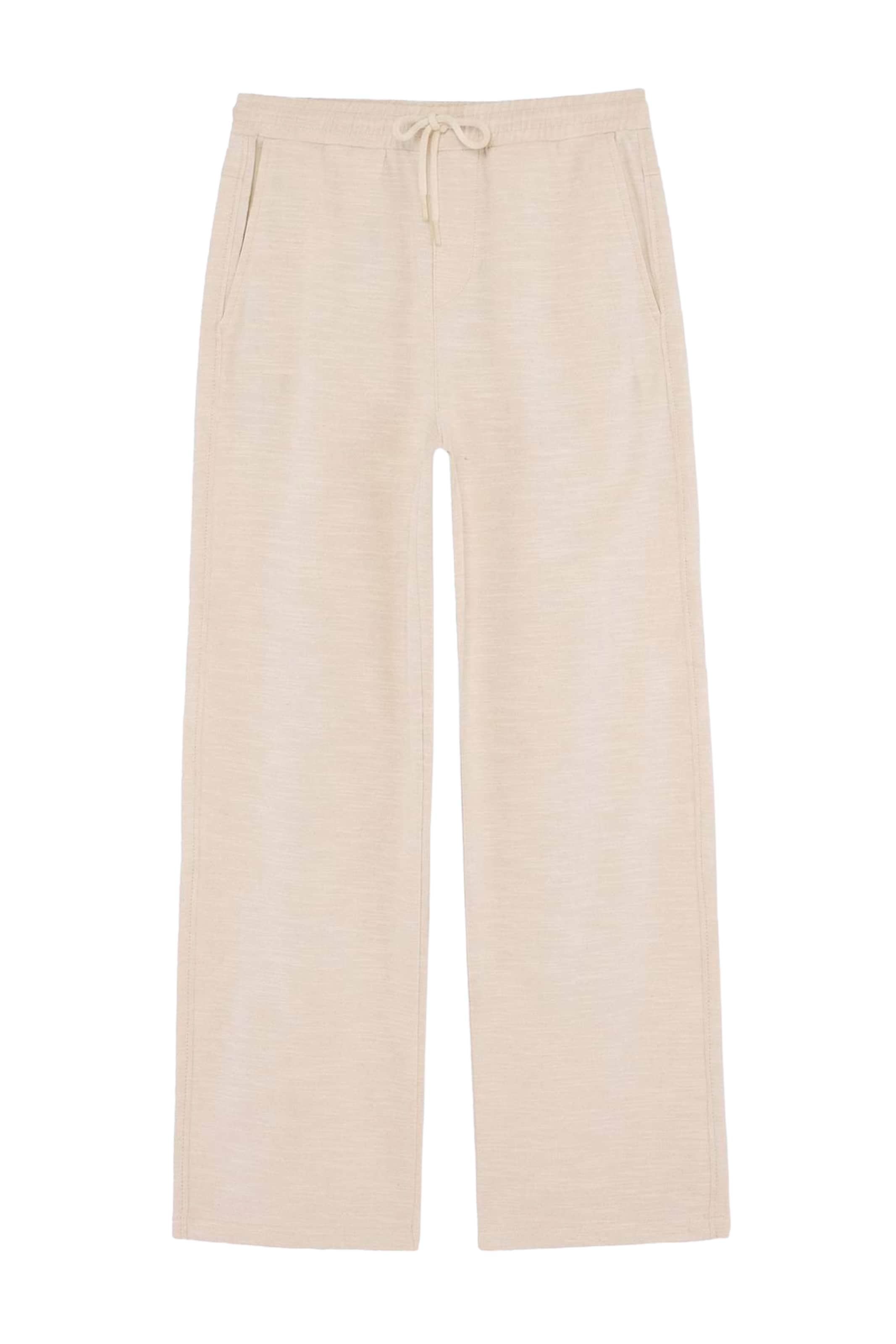 Trendyol - Loosefit Pantalón en beige: frente