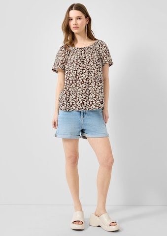 QS Blouse in Brown