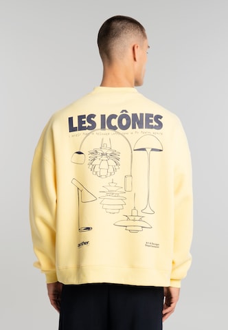 Felpa di Another Cotton Lab in giallo: frontale