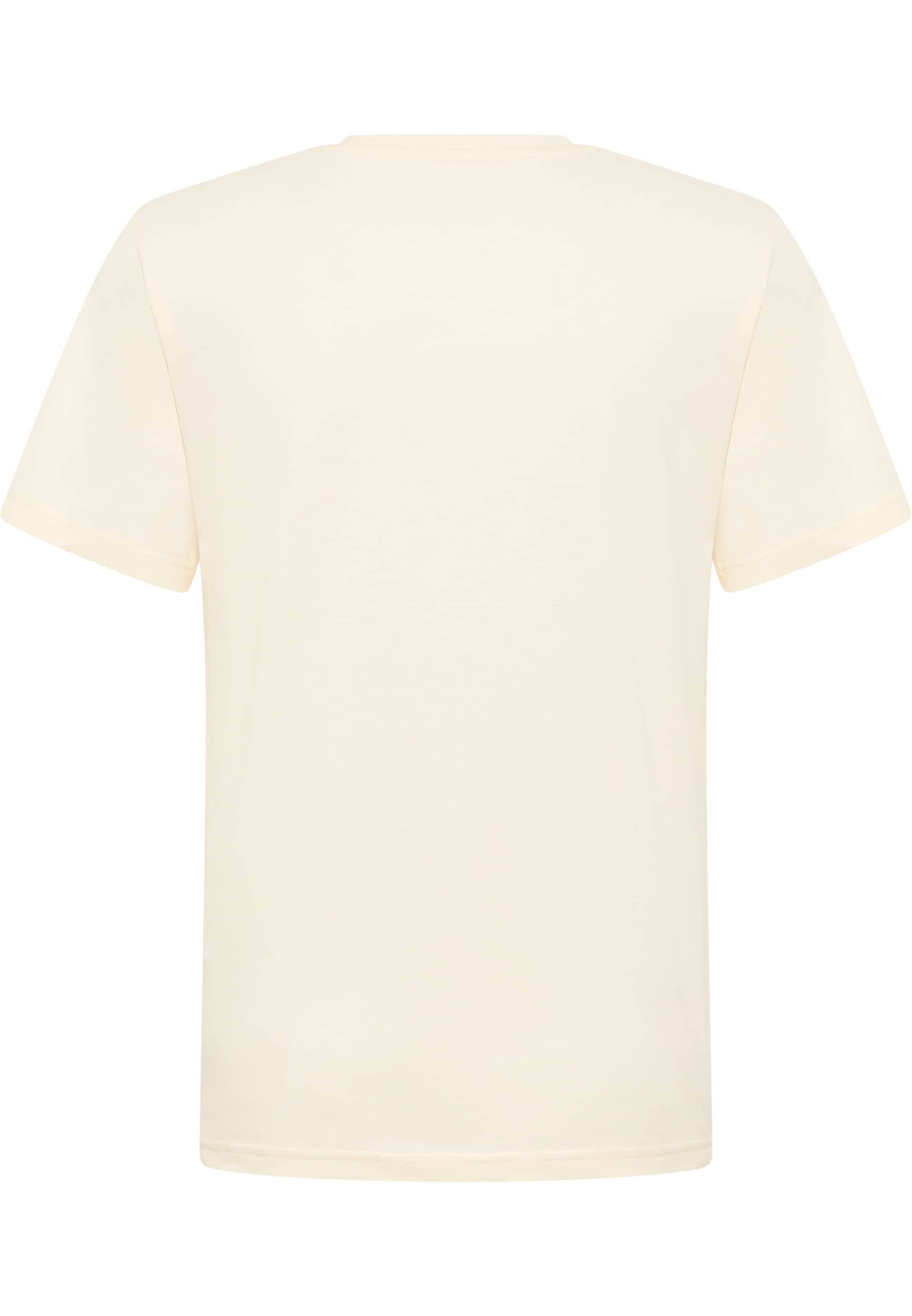 MUSTANG T-Shirt 'Style Austin ' in Beige