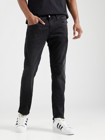 Regular Jeans 'GROVER' de la REPLAY pe negru: față