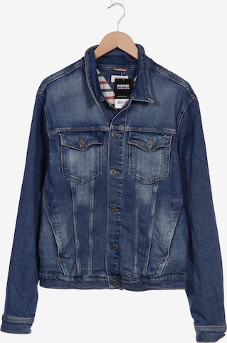 Tommy Jeans Jacket & Coat in L in Blue: front