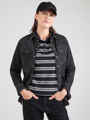 Camicia da donna di G-STAR in nero: frontale