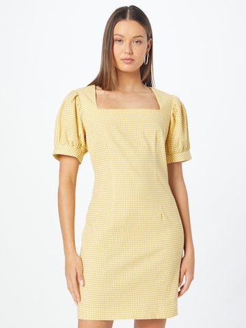 Louche Dress 'ANOUK' in Yellow: front