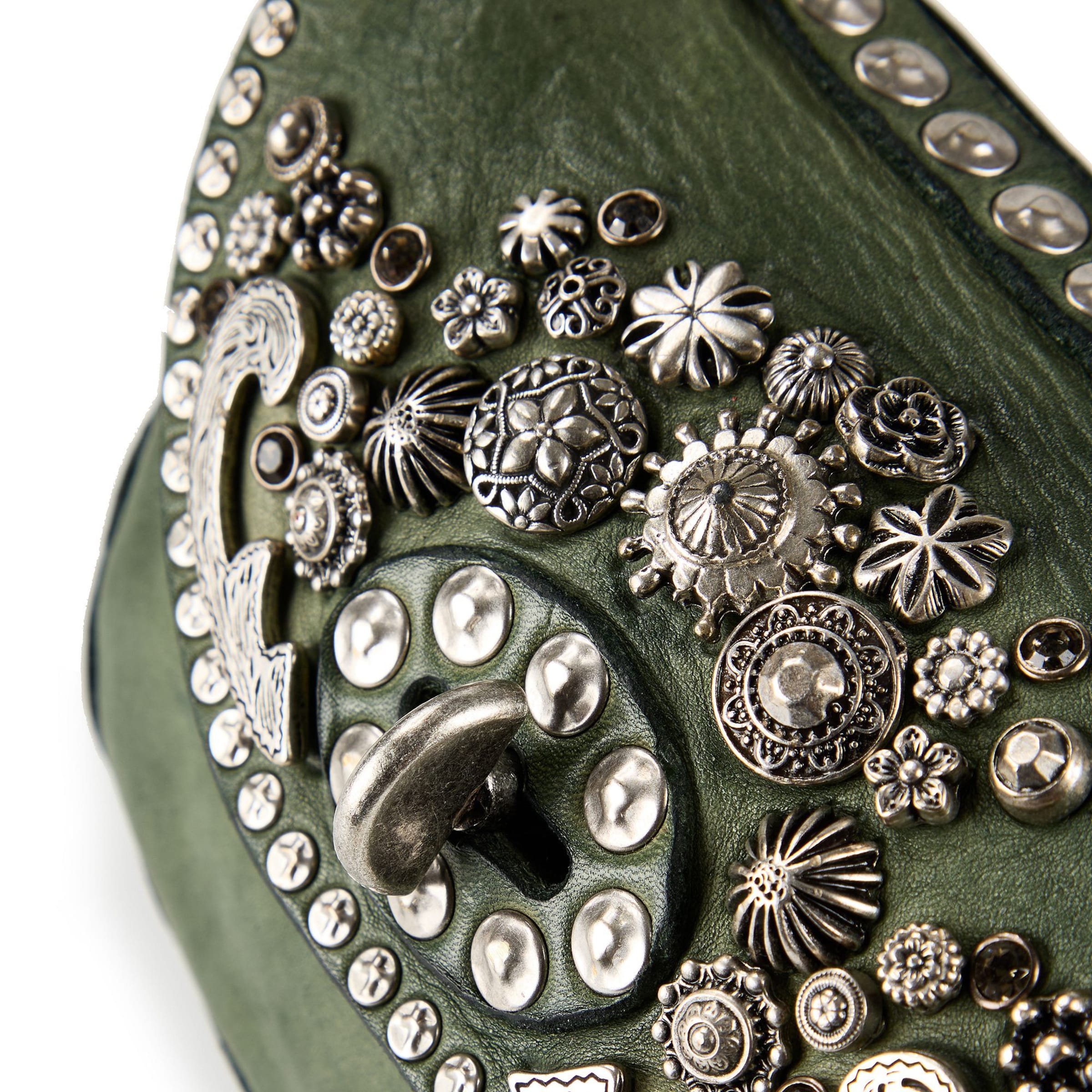 Borsa a mano 'Afrodite' di Campomaggi in verde