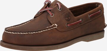 TIMBERLAND Moccasins in Brown: front