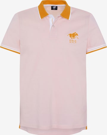 Polo Sylt Shirt in Pink: front