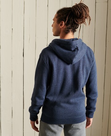 Superdry Sweat jacket in Blue