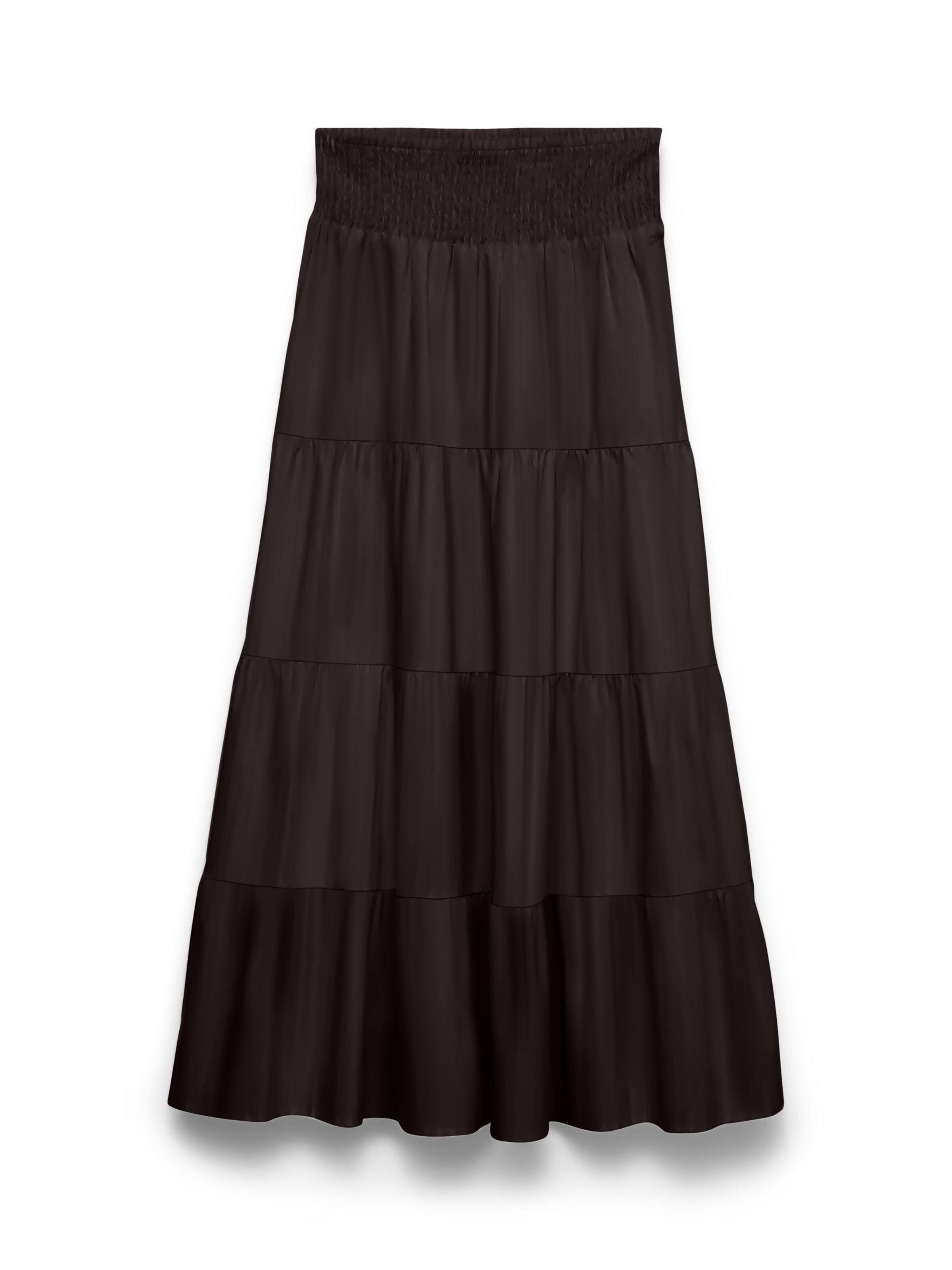 Jupe 'VMLotus' VERO MODA en marron : devant