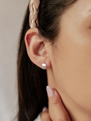 Hey Happiness - Pendientes 'Seaside Whisper' en plata