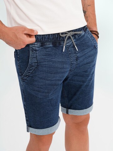 Ombre Regular Jeans in Blauw