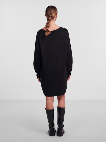 PIECES Knitted dress 'JULIANA' in Black