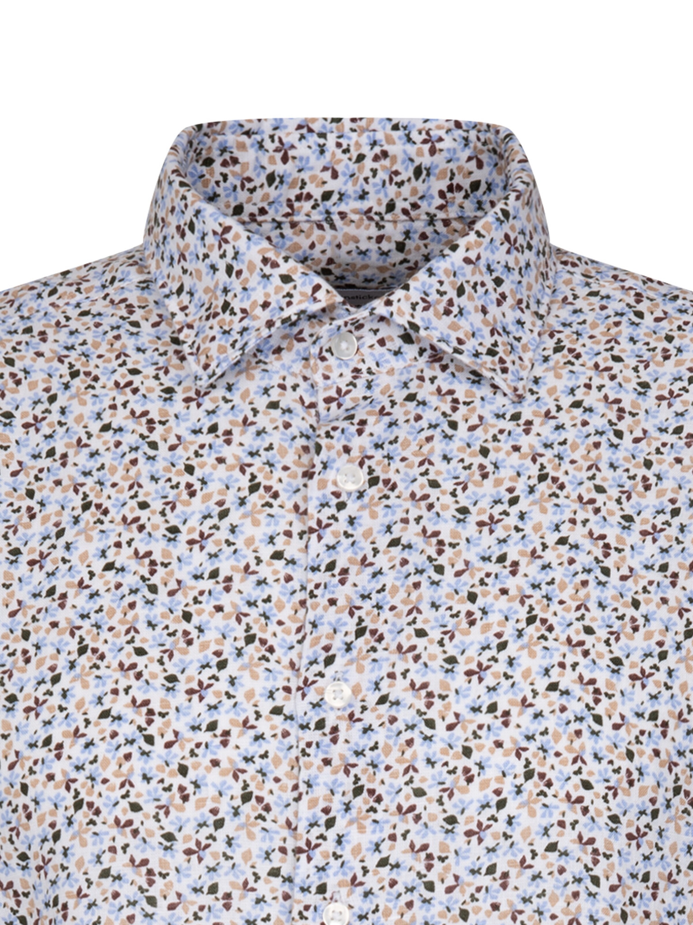 Coupe regular Chemise SEIDENSTICKER en mélange de couleurs