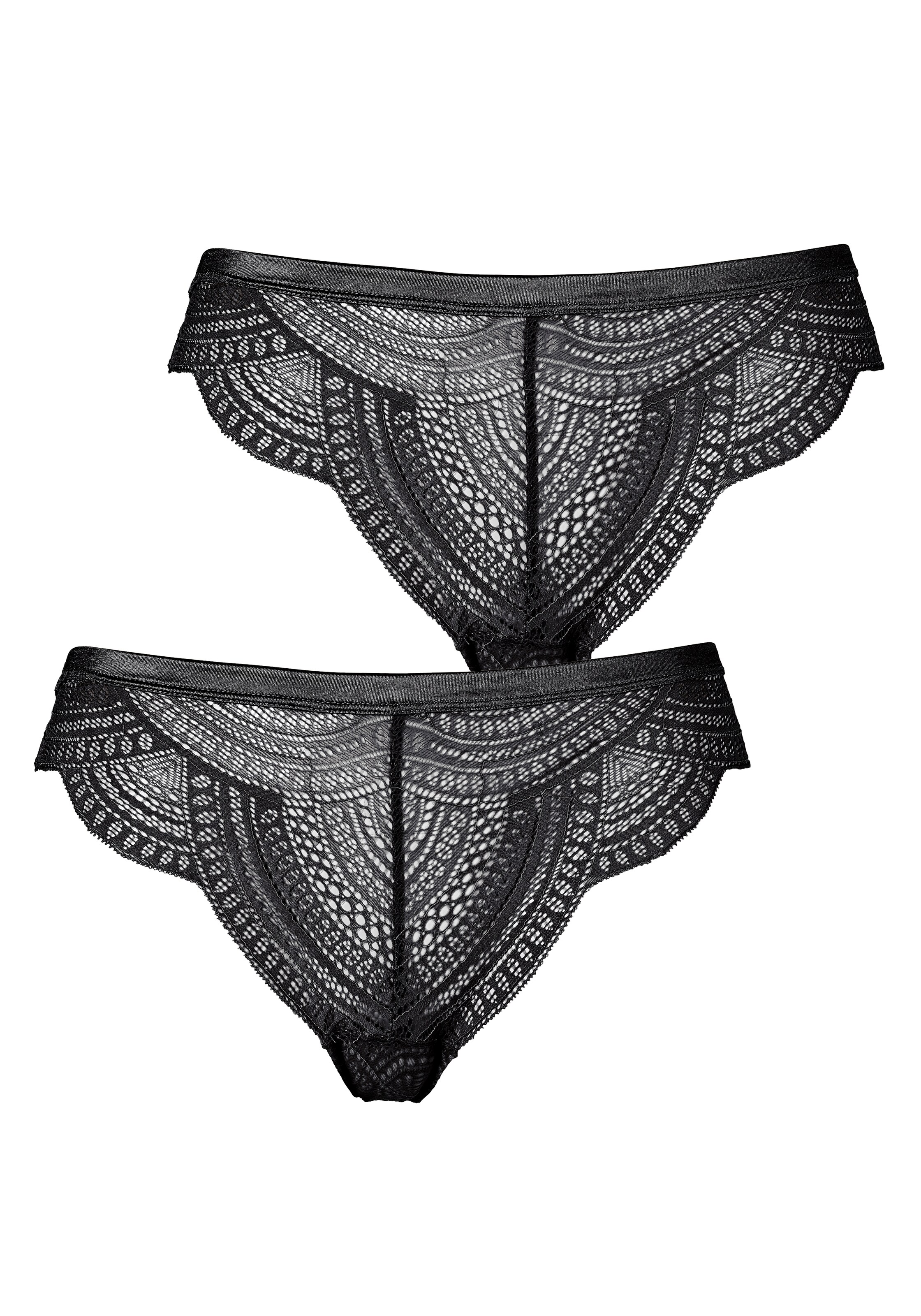 melns LASCANA Biksītes: no priekšpuses