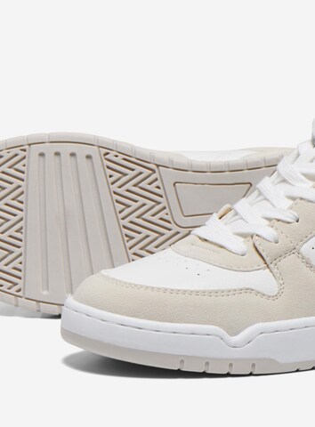 ONLY High-Top Sneakers 'Swift' in Beige