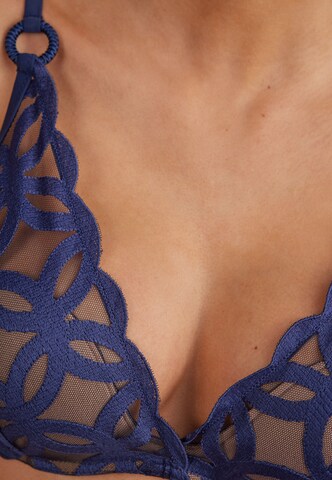 INTIMISSIMI Balconette BH 'GIORGIA' in Blau