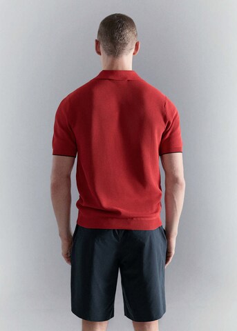 MANGO MAN Poloshirt 'Milo' in Rot