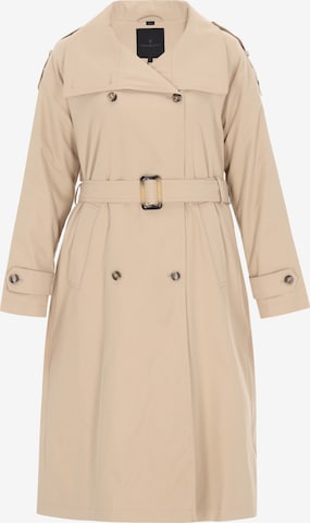 DreiMaster Klassik - Sobretudo meia-estação 'Classic' em bege: frente