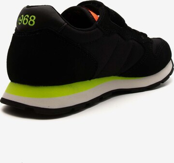 Baskets 'Tom Fluo' SUN68 en noir