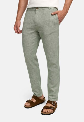 INDICODE JEANS Regular Chino 'Lino' in Groen