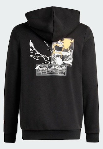 ADIDAS PERFORMANCE Sportsweatshirt 'All Blacks x Marvel' in Schwarz