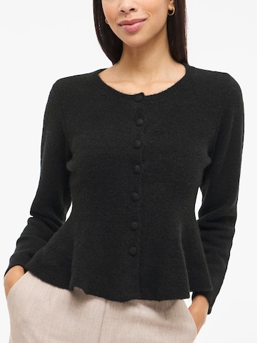 VILA Knit Cardigan 'VILUNA' in Black