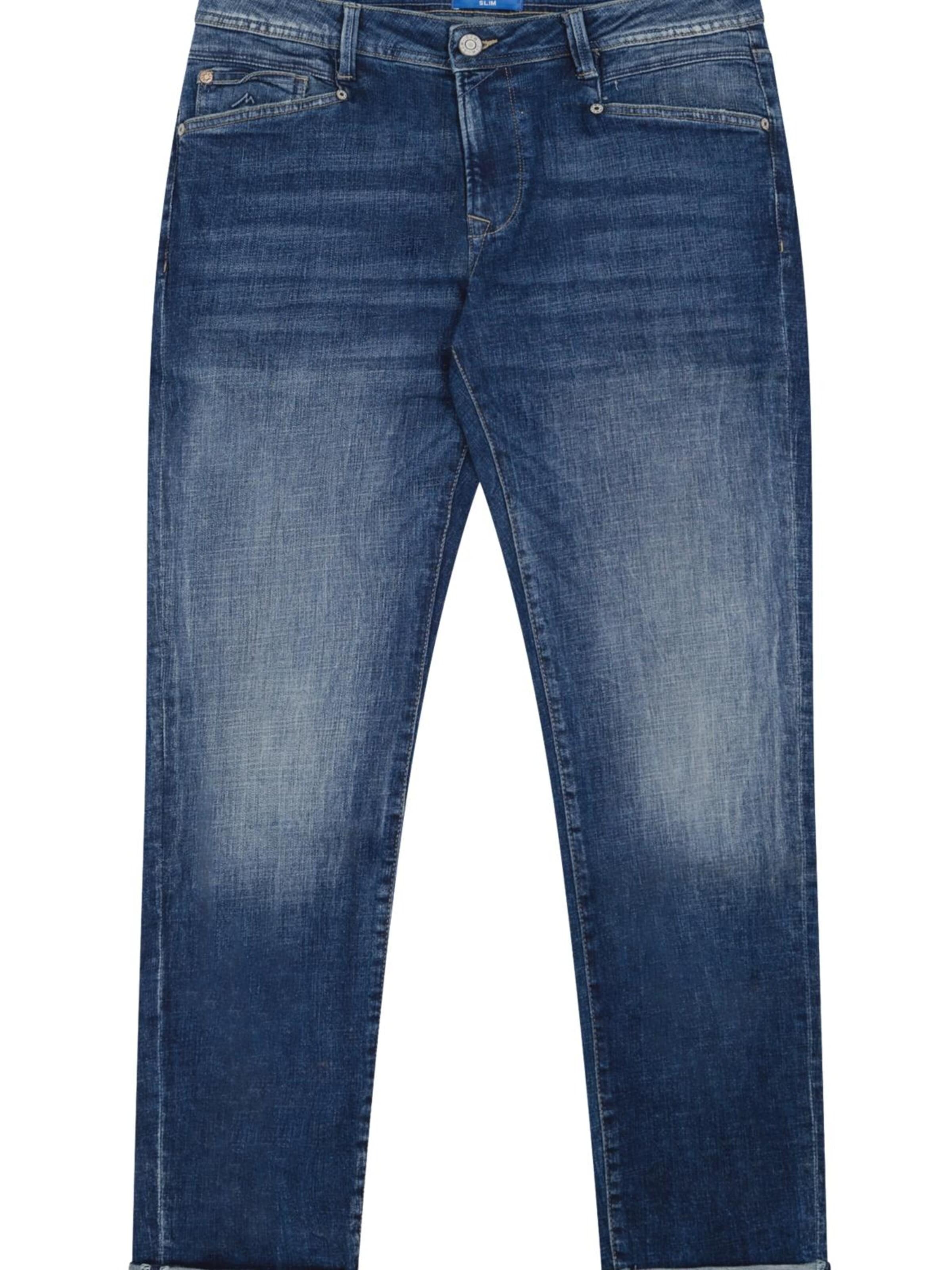 Coupe slim Jean M.O.D MIRACLE OF DENIM en bleu