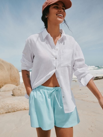 Next - Loosefit Calças em azul