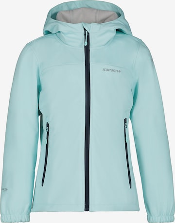 ICEPEAK - Casaco outdoor 'KLEVE' em azul: frente