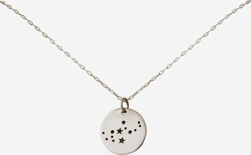 Gemshine Necklace in Silver: front