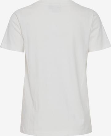 ICHI Тениска 'KAMILLE' в бяло