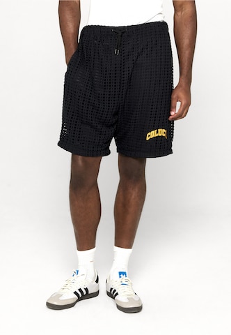 Colucci Loosefit Kalhoty – černá: přední strana