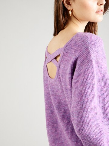 NÜMPH Sweater 'MELIA' in Purple