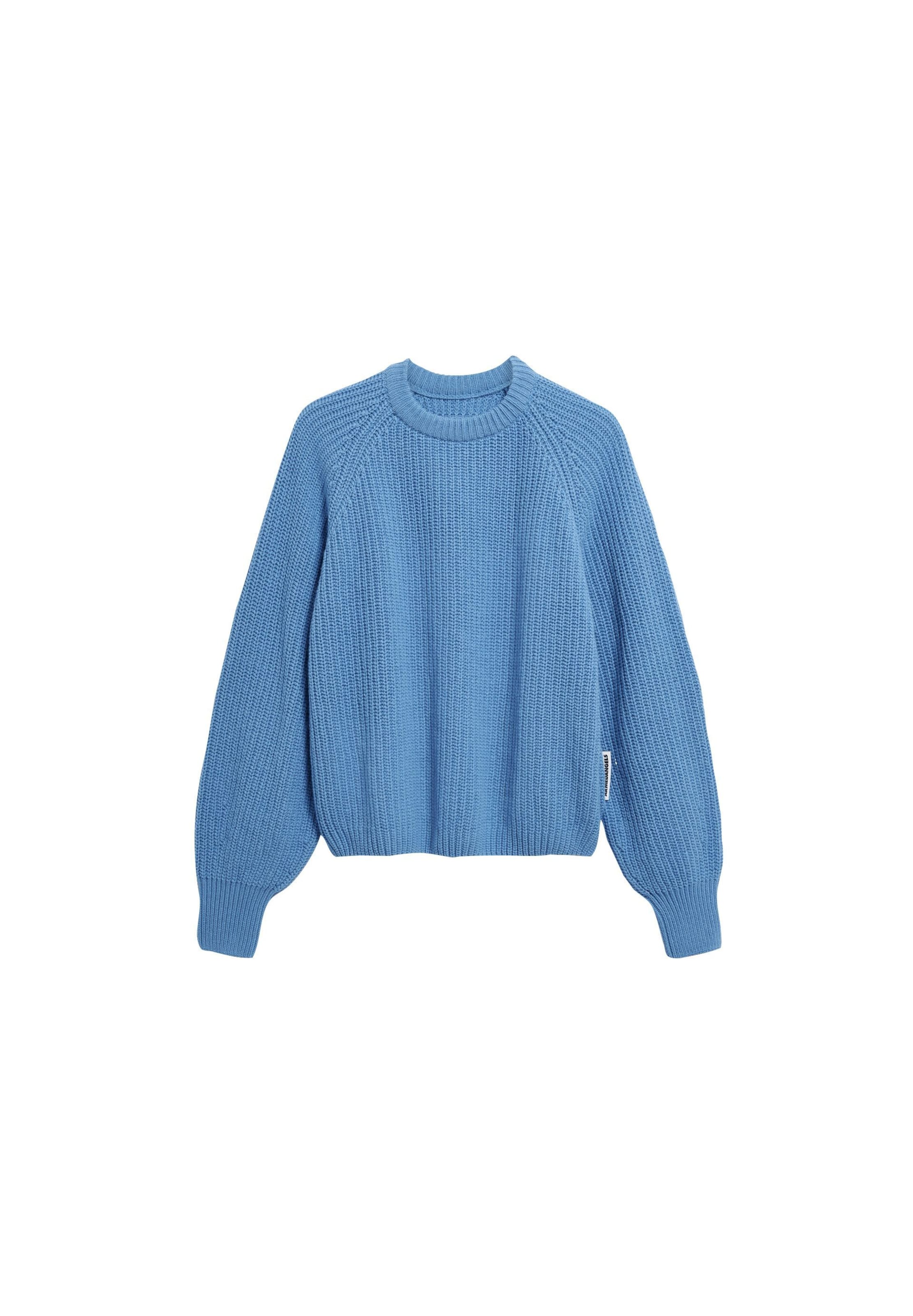 ARMEDANGELS Strickpullover KAAGI in Blau: Vorderseite