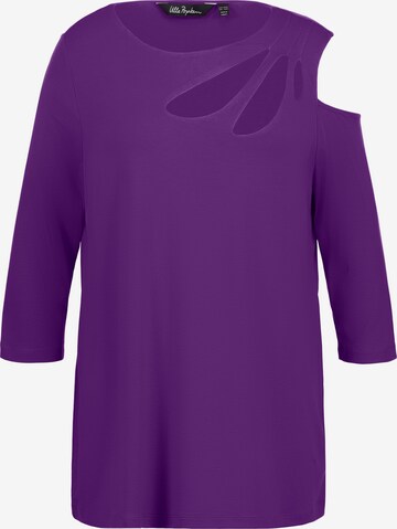 T-shirt Ulla Popken en violet : devant