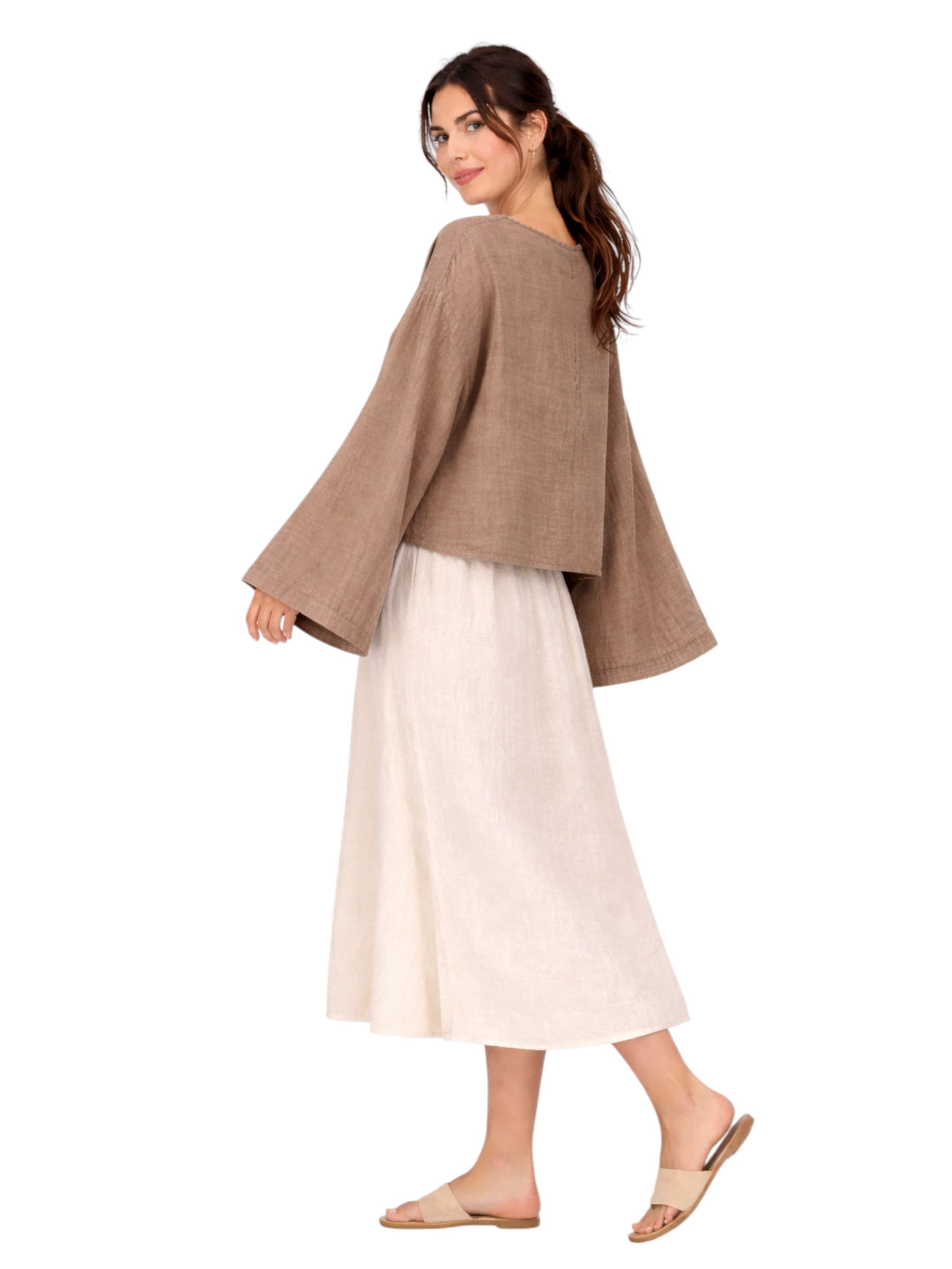WENOR Blouse 'AVELOA' in Brown