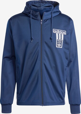 ADIDAS ORIGINALS Zip-Up Hoodie 'Adicolor Adibreak ' in Blue: front