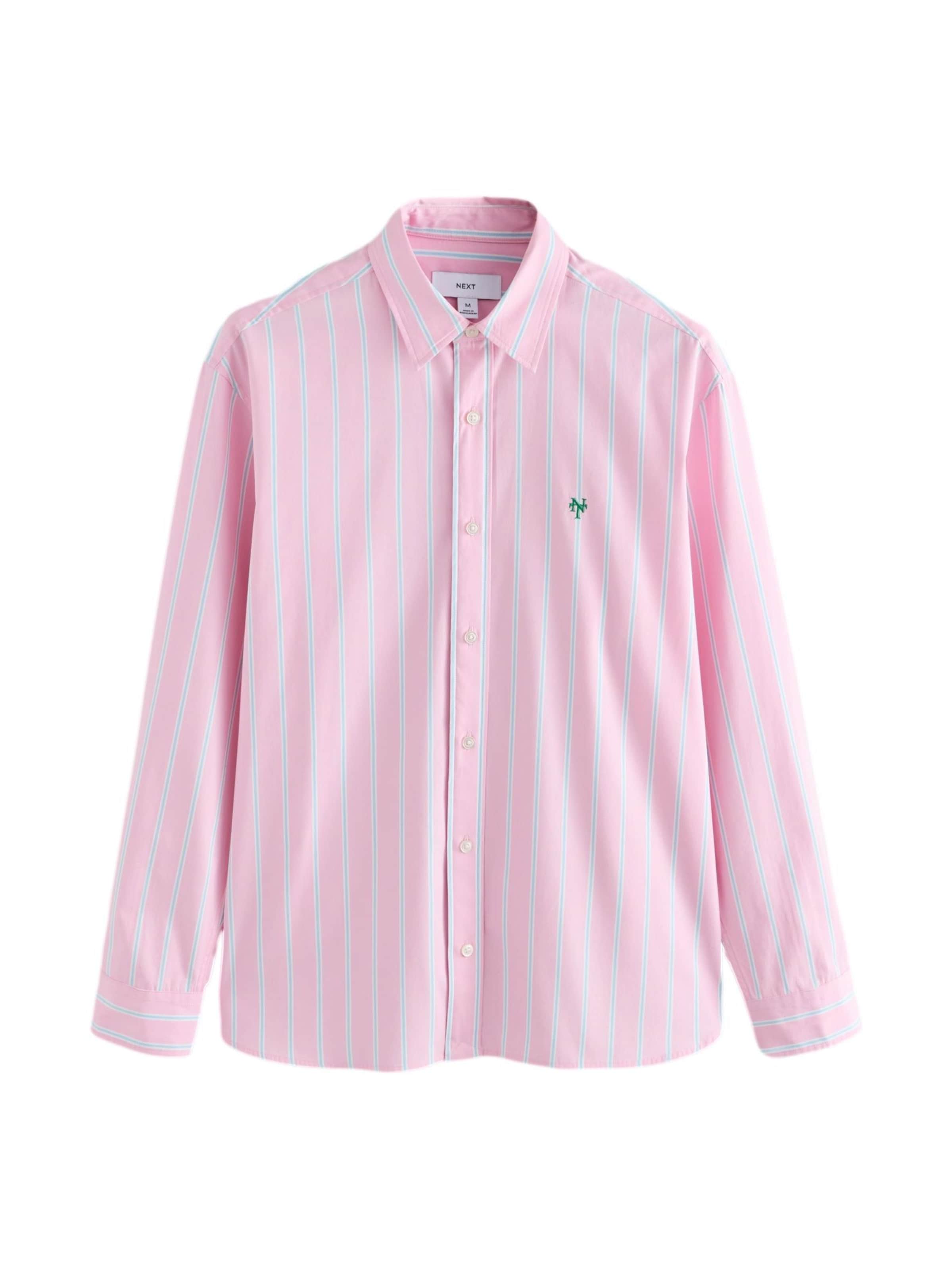 Next Overhemd in Roze: voorkant