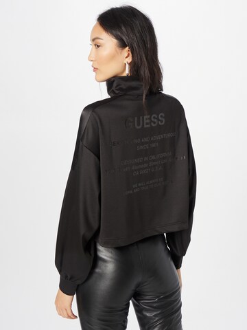 GUESS - Sweatshirt 'LAILA' em preto