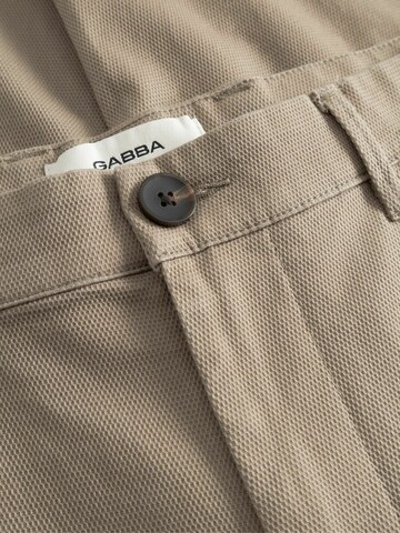 GABBA Regular Trousers ' GABPaul ' in Beige