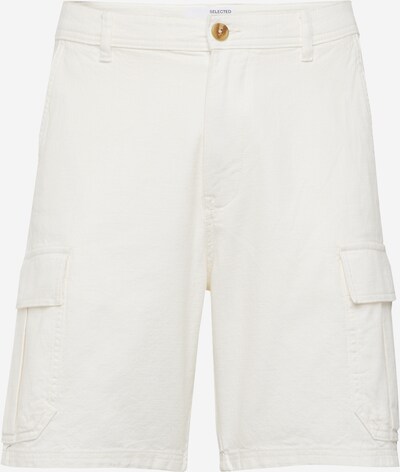 Pantaloni cargo 'SLHOLAF' SELECTED HOMME di colore crema, Visualizzazione prodotti