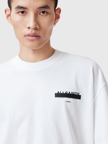 Maglietta 'REDACT' di AllSaints in bianco