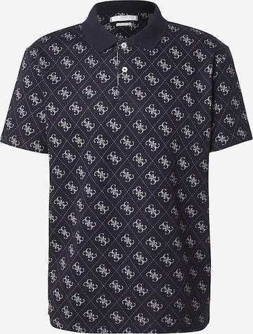 GUESS - Camiseta en azul: frente