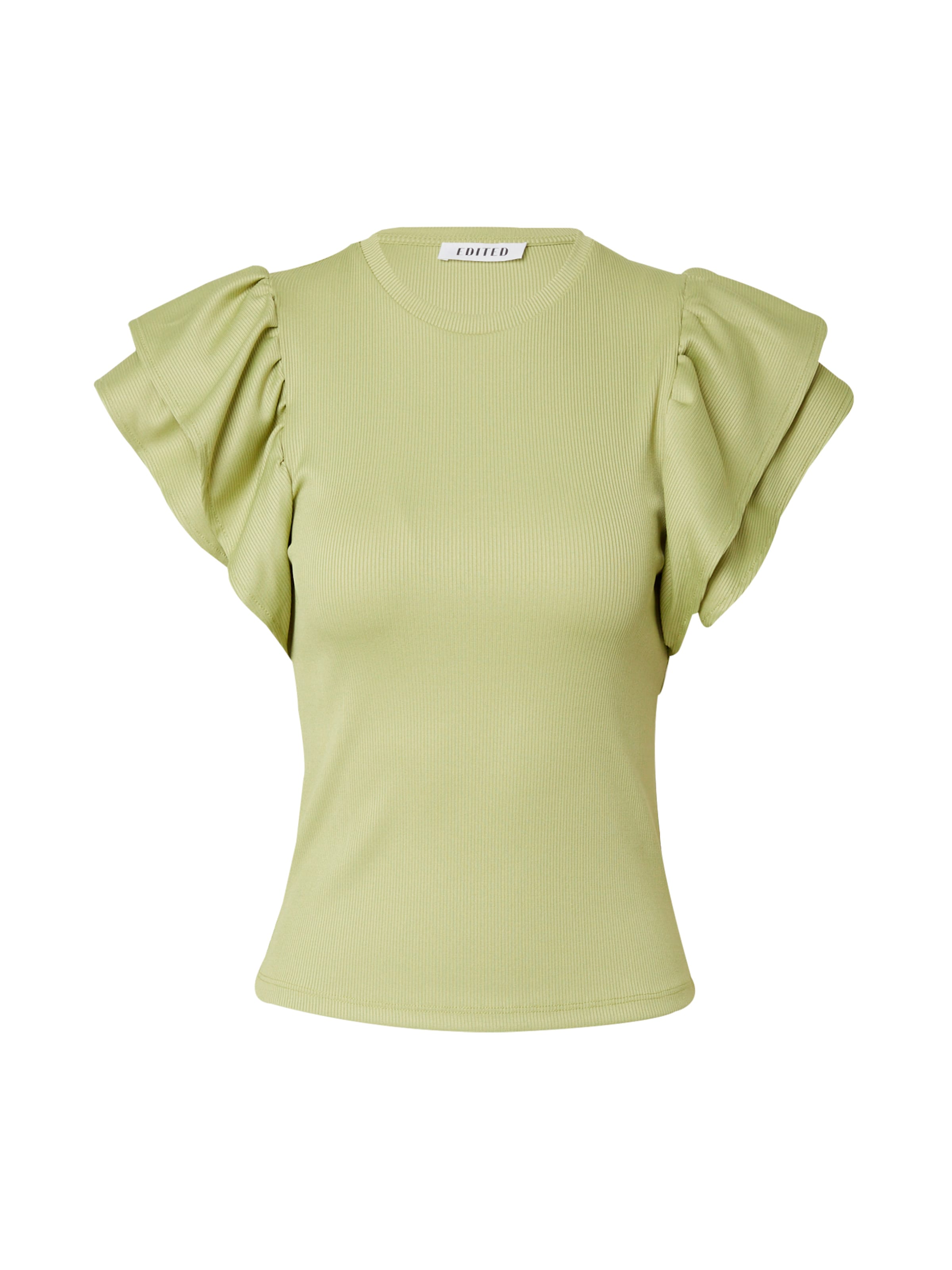 EDITED Tričko 'Katrina' - Zelená: predná strana