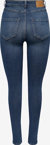 JDY Skinny Jeans 'Moon' in Blau